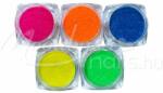 MoonbasaNails Csillámpor szett 5db Neon