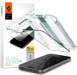 Spigen Glas. tR EZ Fit HD Apple iPhone 15 Plus, Tempered kijelzővédő fólia, fekete (76146)