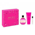 Jimmy Choo - Set cadou Jimmy Choo Rose Passion, Femei, Apa de Parfum 100 ml + Lotiune de corp 100 ml + 7, 5 ml Mini Apa de parfum Femei - vitaplus