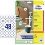 Avery Zweckform Etikett címke 30x30 mm, Avery Zweckform, Fehér színű, (10 ív/doboz) (6223-10) - etikett-cimke-shop