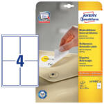 Avery-Zweckform 99, 1*139 mm-es Avery Zweckform A4 íves etikett címke, fehér színű (25 ív/doboz) (L4733REV-25) - etikett-cimke-shop