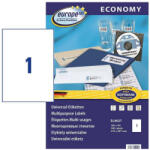 Avery Zweckform 210*297 mm-es Avery Zweckform A4 íves etikett címke, fehér színű (100 ív/doboz) (ELA027) - etikett-cimke-shop