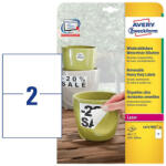 Avery Zweckform 210*148 mm-es Avery Zweckform A4 íves etikett címke, fehér színű (20 ív/doboz) (L4717REV-20) - etikett-cimke-shop