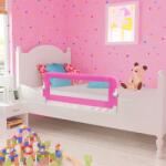  Balustradă de protecție pat copii, 2 buc. , roz, 102x42 cm (276085)