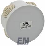 Gmv GMV kötődoboz falon kívüli kábelbevezetővel 65x35mm kerek IP56 Műanyag kötődobozok (000208T)