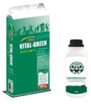 DCM VITAL GREEN tavaszi indító gyeptáp 25kg + Humin Garden Plus Sol 1 l
