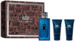 Dolce&Gabbana Set K - Apă de parfum, Gel de duș și Balsam de bărbierit, 100 + 2 x 50 ml