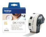 Brother DK-11218 fehér alapon fekete címke tekercsben 24mm x 90mm (400 címke/tekercs) (DK11218) (DK11218)