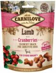 CARNILOVE Crunchy Snacks recompense crocante pentru caini, cu miel si afine 200 g
