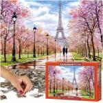 Castorland Puzzle 1000 elemente Plimbare romantică în Paris 68x47cm (KX4739) Puzzle