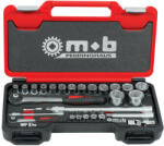 MOB&IUS Trusa Fusion Box Mediu TCCT33P×1/4-1/2 capete/accesorii mm 405×225×60 (9436033001) - sculemeseriase Set capete bit, chei tubulare