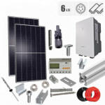 Longi Kit fotovoltaic 6.56 kW, panouri Longi, invertor trifazat Sungrow, tigla ceramica ondulata (KIT-PV-6.56KW-T-LONG2776085)