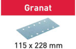 Festool Foaie abraziva STF 115X228 P240 GR/100 Granat (498951) - sculemeseriase