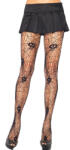 eross ciorapi Skull Web Pattern OS Black