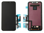 Apple iPhone 11 kompatibilis LCD kijelző érintőpanellel, OEM jellegű, fekete, Grade S+