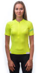 Sensor COOLMAX ENTRY női rövid ujjú kerékpáros mez neon sárga L