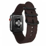 XPRO Apple Watch szőtt műanyag szíj 42mm / 44mm / 45mm / 49mm fekete - redmobilshop