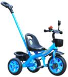  Tricicleta albastra cu pedale si maner parental pentru copii 2-5 ani (BICI85022)