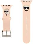 Karl Lagerfeld Curea Karl Lagerfeld Choupette pentru Apple Watch 42/44mm Pink