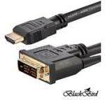 BlackBird Kábel HDMI male to DVI 24+1 male kétirányú, 2m (BH1260) (BH1260) - mysoft