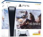 Sony Playstation 5 Disc + Joc Final Fantasy XVI, Consola de jocuri PS5, 825GB (CFI-1216A_FF)