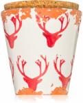 Wax Design Deer Red lumânare parfumată 8 cm