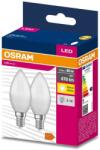 OSRAM KÉSZLET 2x LED Izzó B35 E14/4, 9W/230V 3000K - Osram P225545 (P225545)
