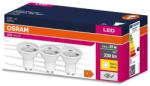 OSRAM KÉSZLET 3x LED Izzó PAR16 GU10/2, 8W/230V 2700K 120° - Osram 4058075497405 (P225547)