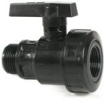 Plassim Kpe Fémgolyós műanyag golyóscsap KB 1/2″ (170VLFM0101B) (170-VLFM0101-B)