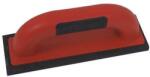 TopTrade ABS simító, kézi, mikrogumis, PROFESSIONAL, 220 x 65 x 8 mm