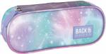 BackUP Penar oval școlar BackUp A - Stardust, 1 fermoar (92901) Penar