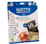 GIOTTO Комплект перманентни маркери giotto 12 цвята 3403