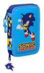 SONICWAVE Creion dublu Sonic Speed 12.5 x 19.5 x 4 cm Albastru (28 pcs) Penar