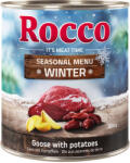 Rocco 6x800g limitált kiadású Rocco téli menü nedves kutyatáp liba & burgonya