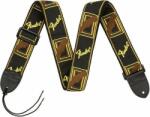 Fender 2'' Monogrammed Black/Yellow/Brown Curea de chitară (<![CDATA[0990681000]]>)