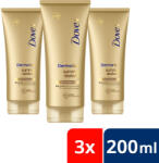 Dove DermaSpa Summer Revived önbarnító testápoló világos-normál bőrre (3x200 ml)