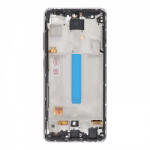 Samsung A525, A526, A528 Galaxy A52, A52 5G, A52s 5G előlap keret, lcd kijelző és érintőpanel, lila (OLED, Small size, Kis kijelzős változat)