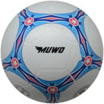 MUWO Футболна топка MUWO Topscorer rubber Football white blue