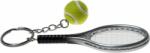 Strefa Tenisa Brelocuri "Mini Tennis Racket Keychain Ring - silver