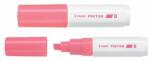Pilot Marker cu vopsea Pilot Pintor Neon diverse culori 8 mm varf tesit rosu (PSW-PT-BNR)