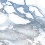  120x120 GE CRASH Blue kék fényes márványos mázas greslap