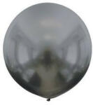  Óriás léggömb 24" 60cm chrome, króm, szürke (LUFI482849)