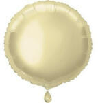 Unique Egyszínű kerek lufi 18" 45cm FehérArany (LUFI834271)