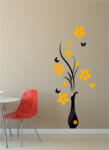 4 Decor Sticker decorativ - Flori in vaza Decoratiune camera copii