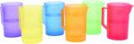 TickiT Set de 6 carafe translucide colorate pentru activitati senzoriale (TIK73103)