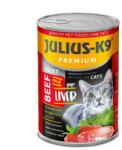 Julius-K9 JULIUS - K9 macska - nedveseledel (marha-máj) felnőtt macskák részére (415g) (313542)