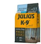 Julius-K9 JULIUS K-9 3kg Utility Dog Hypoallergenic Wild boar, berry Adult (Vaddisznó, bogyók) száraztáp - Felnőtt kutyák részére (Hipoallergén - 3kg) (311265)