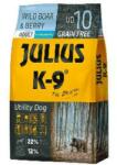 Julius-K9 Julius K-9 UD10 Utility Dog Hypoallergenic Wild boar, berry Adult (Vaddisznó, bogyók) száraztáp - Felnőtt kutyák részére (Hipoallergén - 10kg) (311180)