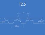 Megadyne T2.5 285 sleeve Megapower