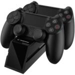 Rampage RP-PS4, PS4 Kontroller, Dual, Fekete kontroller töltőállomás (37089)